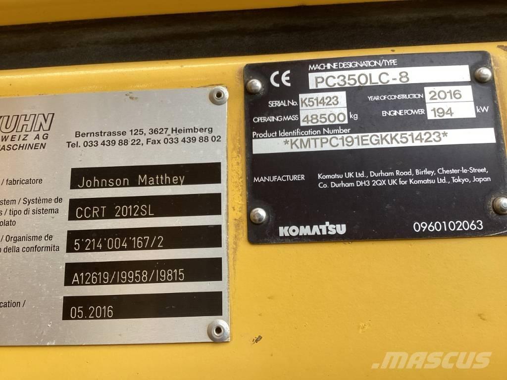 Komatsu PC 350 LC-8 Demontāžas ekskavators
