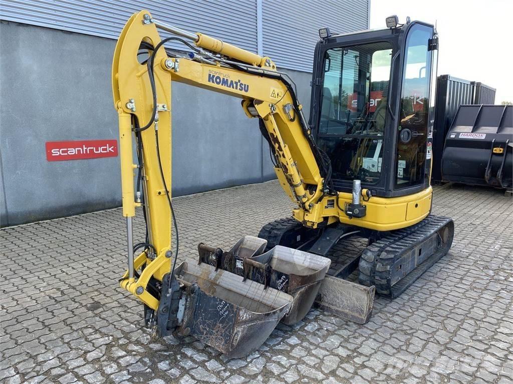 Komatsu PC26MR-3 Ekskavatori uz riteņiem