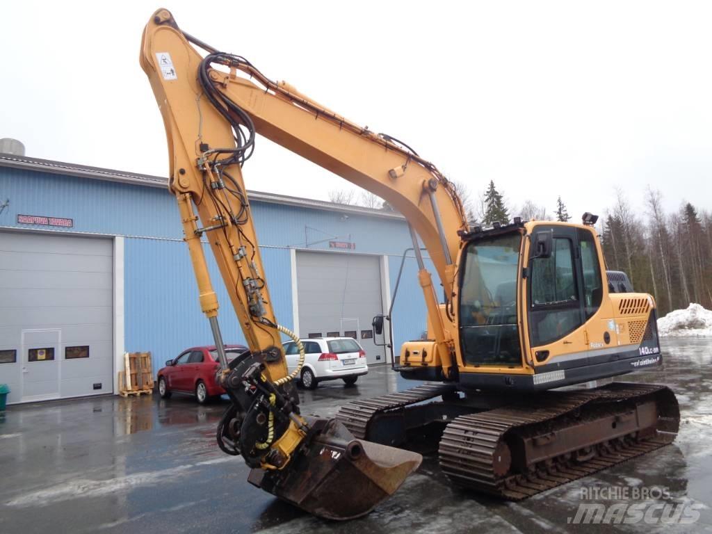 Hyundai Robex 140LC Kāpurķēžu ekskavatori