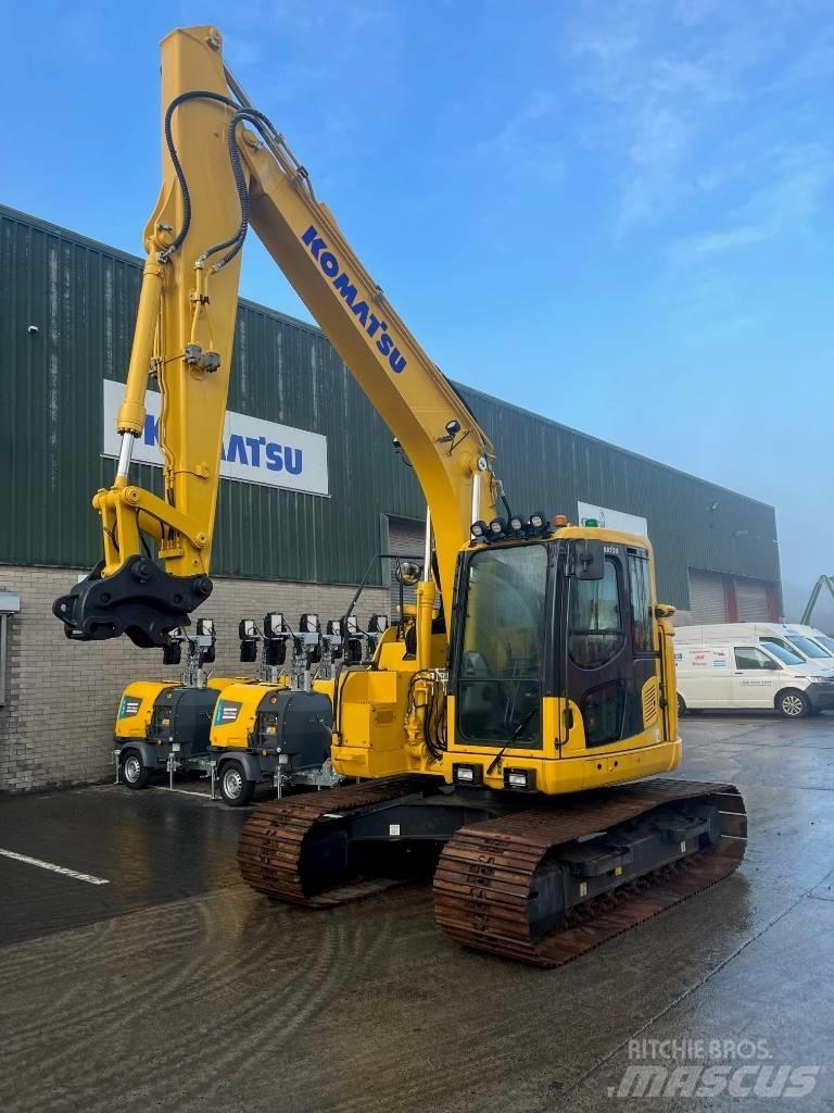 Komatsu PC138US-11 Kāpurķēžu ekskavatori