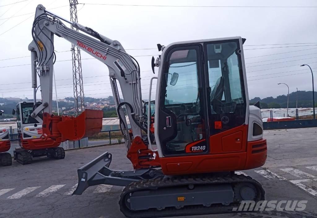 Takeuchi TB 240 Mini ekskavatori < 7 t