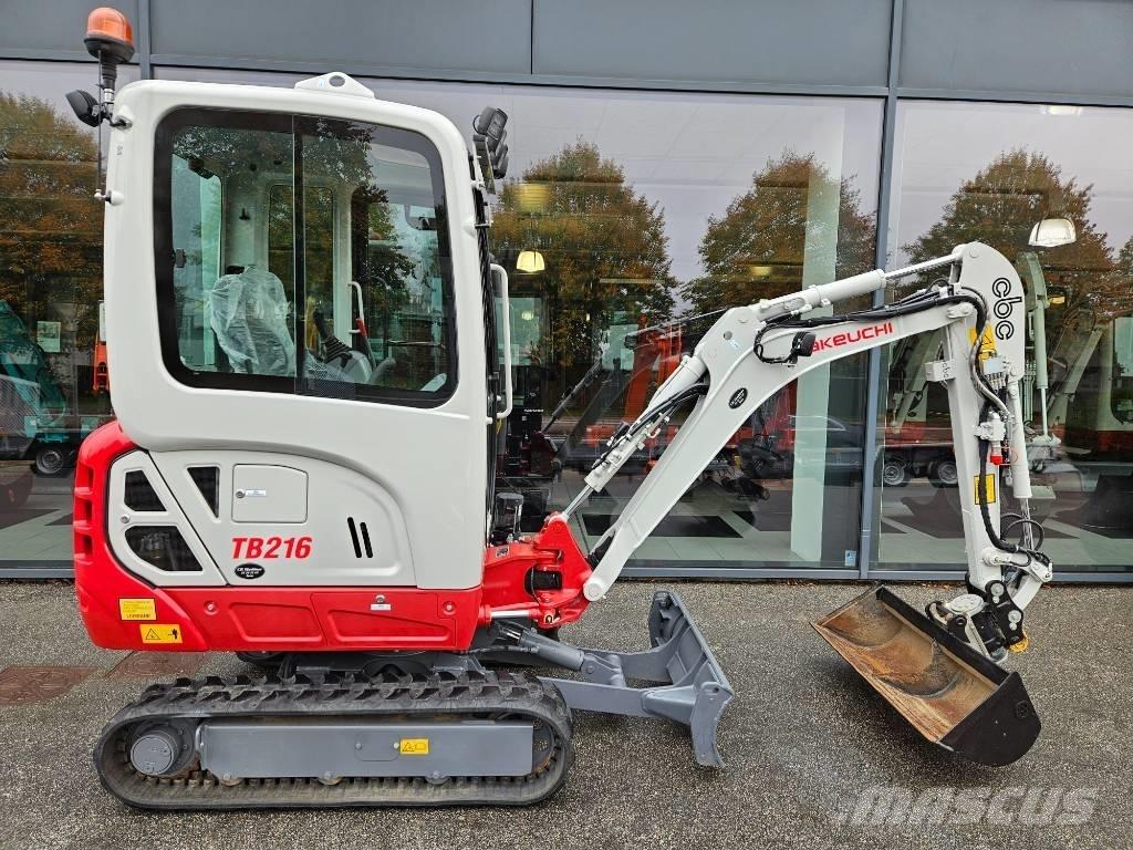 Takeuchi TB 216 Mini ekskavatori < 7 t