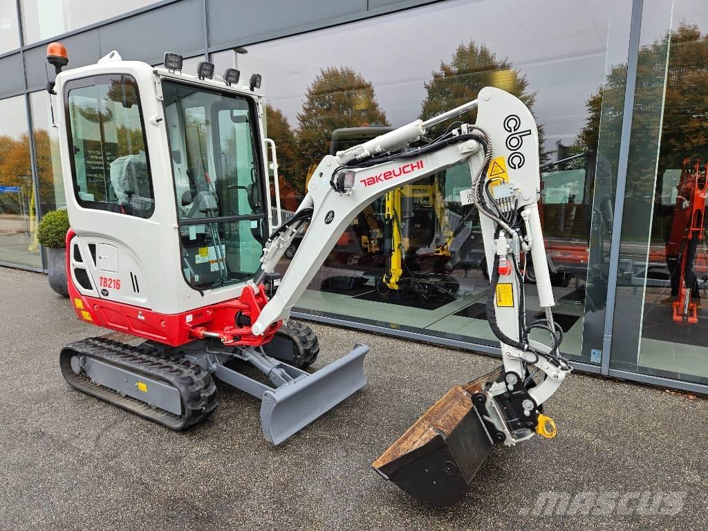 Takeuchi TB 216 Mini ekskavatori < 7 t