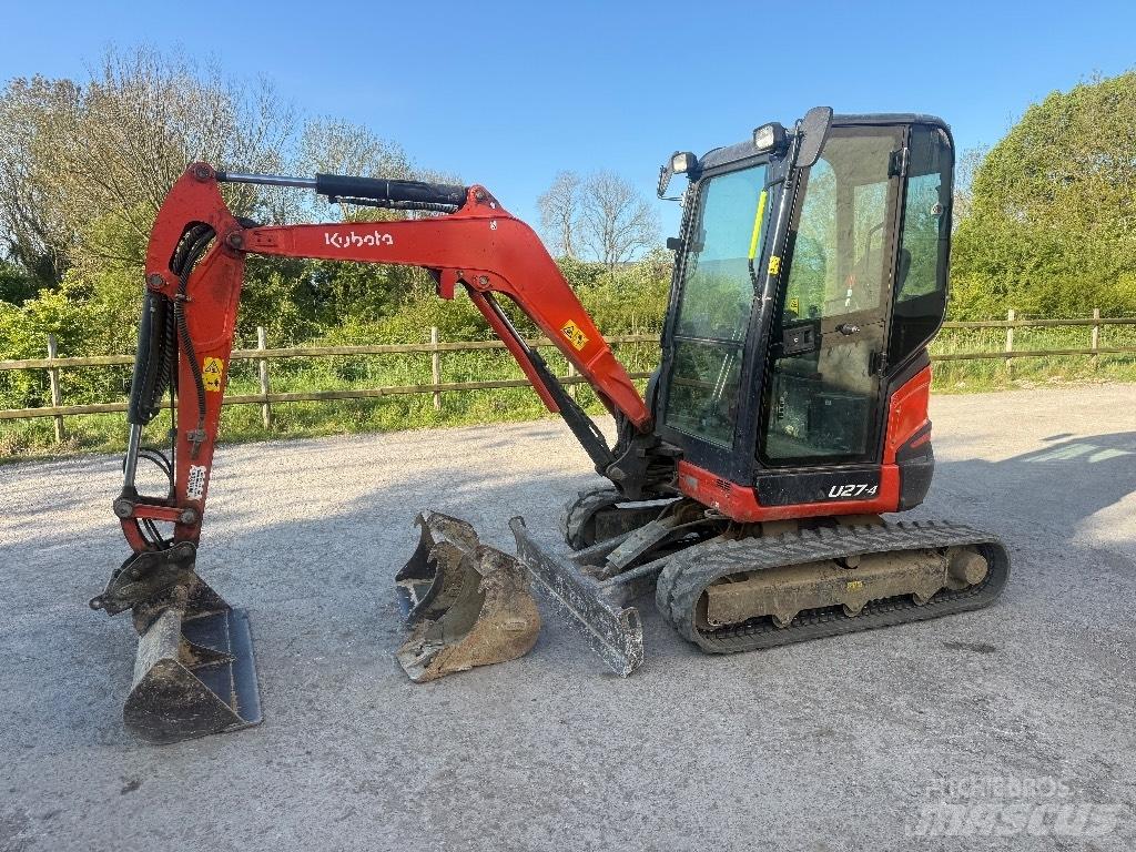 Kubota U 27-4 Mini ekskavatori < 7 t