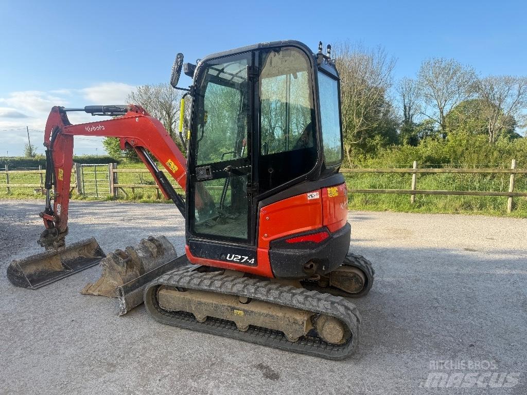 Kubota U 27-4 Mini ekskavatori < 7 t