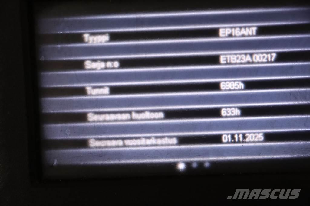 CAT EP16ANT Elektriskie iekrāvēji