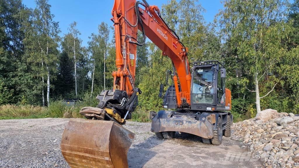 Hitachi ZX 170 W-6 Ekskavatori uz riteņiem