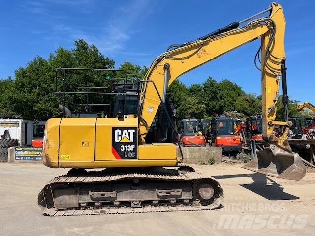 CAT 313 F LGC Kāpurķēžu ekskavatori