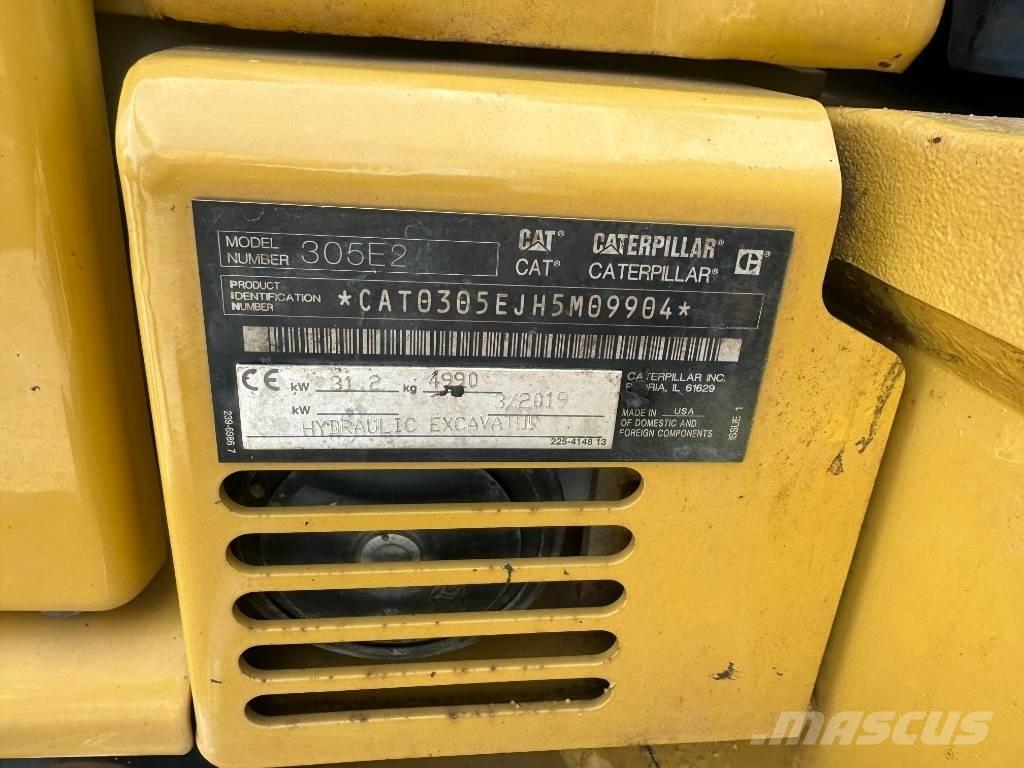 CAT 305 Mini ekskavatori < 7 t