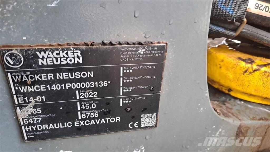 Wacker Neuson ET65 Kāpurķēžu ekskavatori