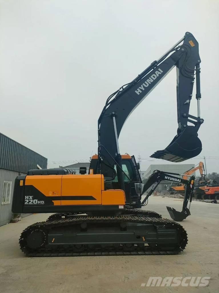 Hyundai HX 220 Kāpurķēžu ekskavatori