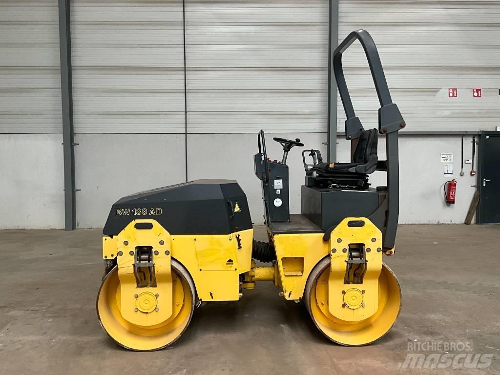 Bomag BW 138 AD Divvalču grunts veltņi