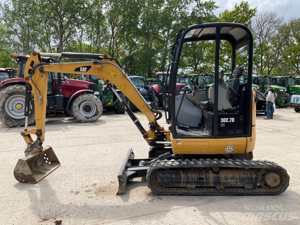 CAT 302.7 D CR Mini ekskavatori < 7 t