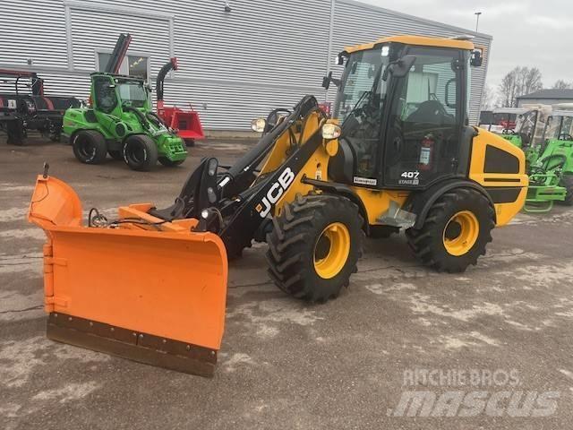 JCB 407 Agri Iekrāvēji uz riteņiem