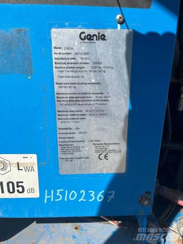 Genie Z 60/34 Strēles pacēlāji