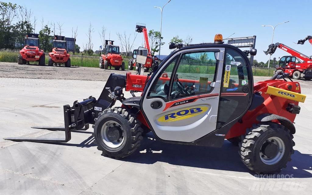 Manitou MT 625 Teleskopiskie manipulatori