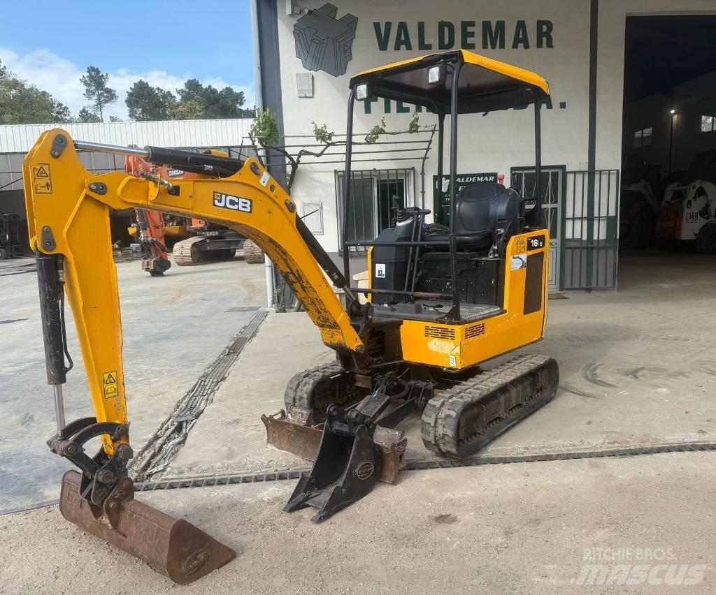 JCB 16 C-1 Mini ekskavatori < 7 t