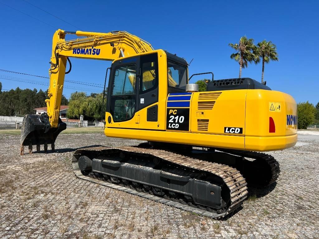 Komatsu PC 210 LCD-8 Kāpurķēžu ekskavatori
