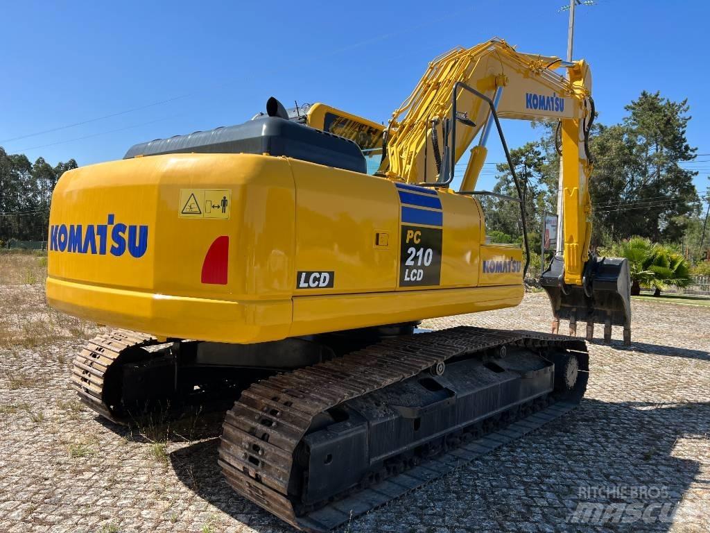 Komatsu PC 210 LCD-8 Kāpurķēžu ekskavatori