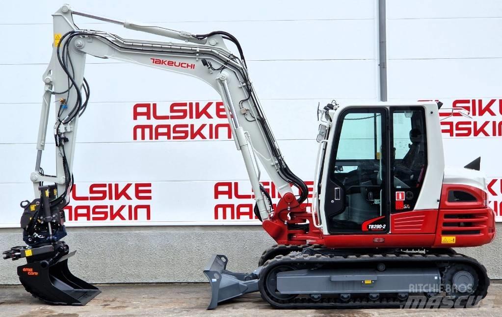 Takeuchi TB290-2 Vidēja lieluma ekskavatori 7 t - 12 t