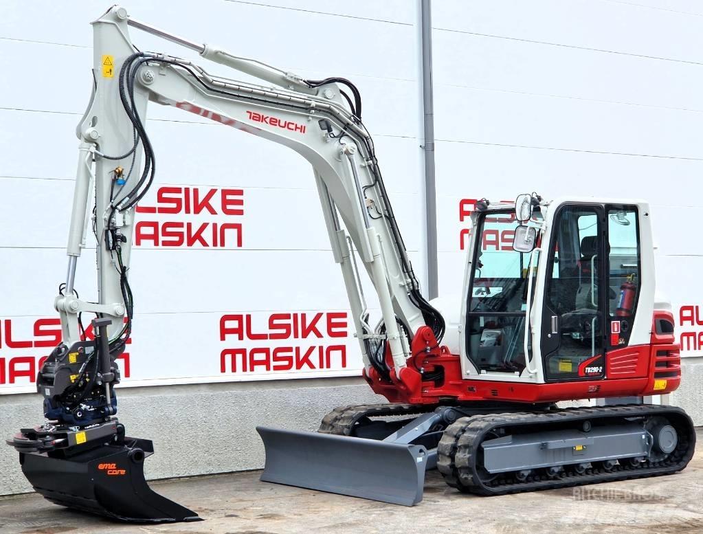 Takeuchi TB290-2 Vidēja lieluma ekskavatori 7 t - 12 t
