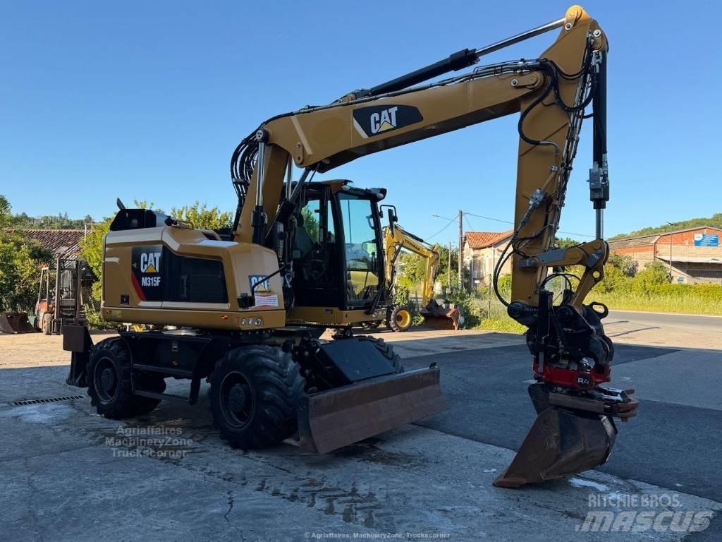 CAT M315F Ekskavatori uz riteņiem