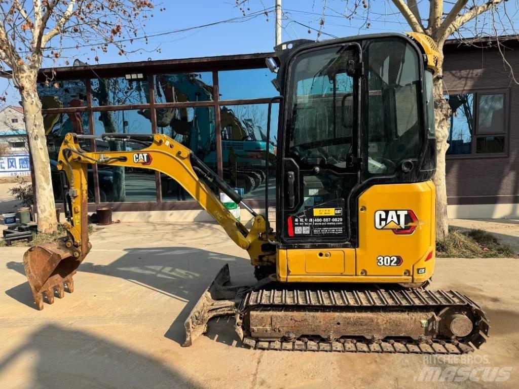 CAT 302 Kāpurķēžu ekskavatori