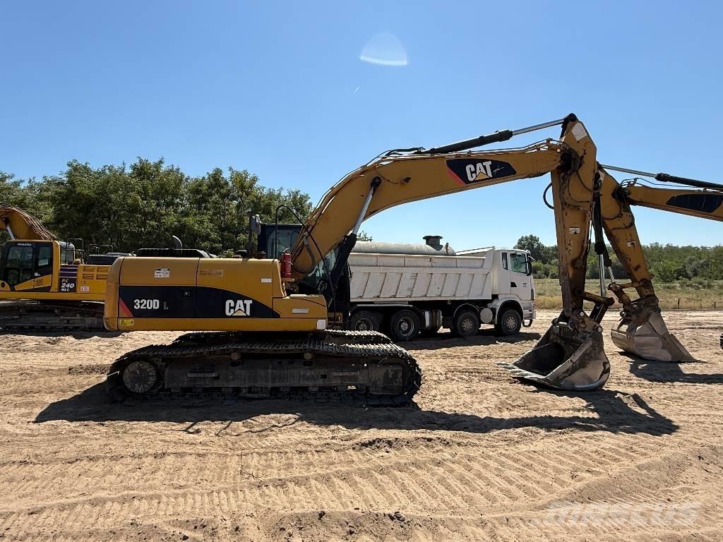 CAT 320 D Kāpurķēžu ekskavatori
