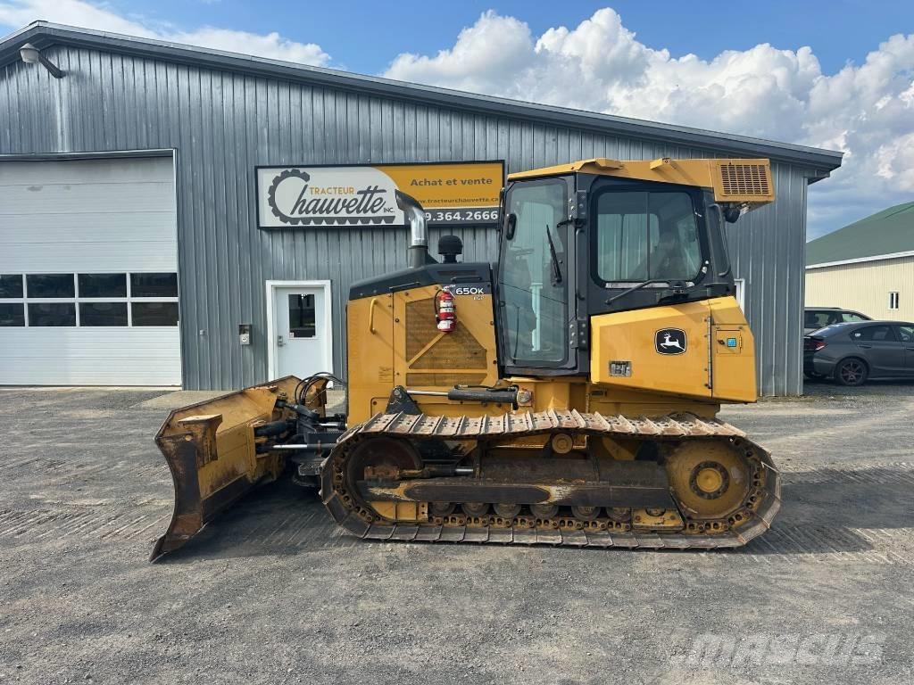 John Deere 650 KLGP Kāpurķēžu buldozeri