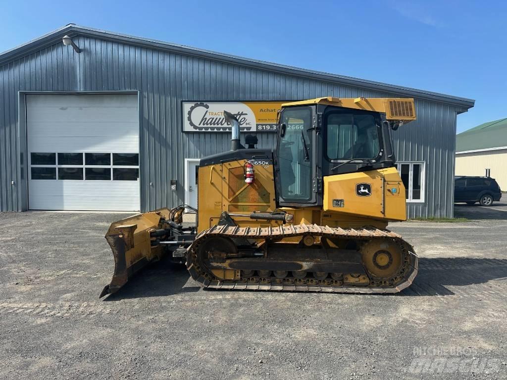 John Deere 650 KLGP Kāpurķēžu buldozeri