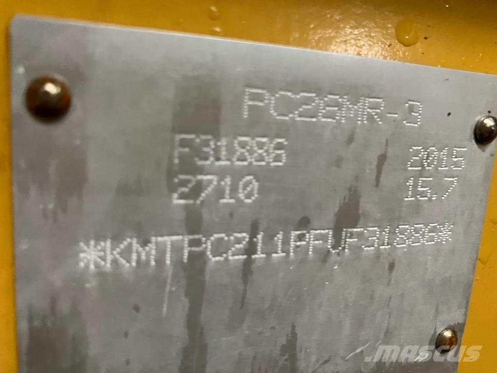 Komatsu PC 26 MR-3 Mini ekskavatori < 7 t