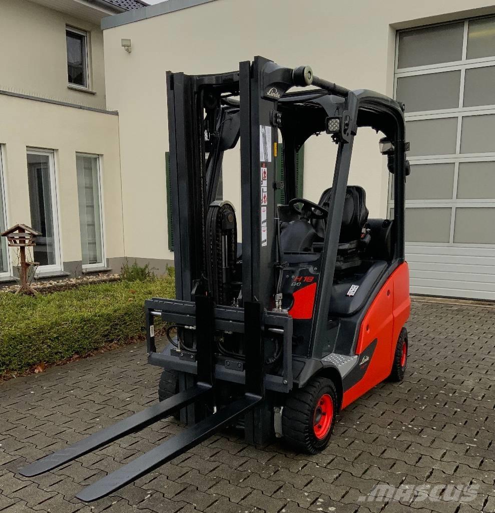 Linde H18T-01 LPG tehnika