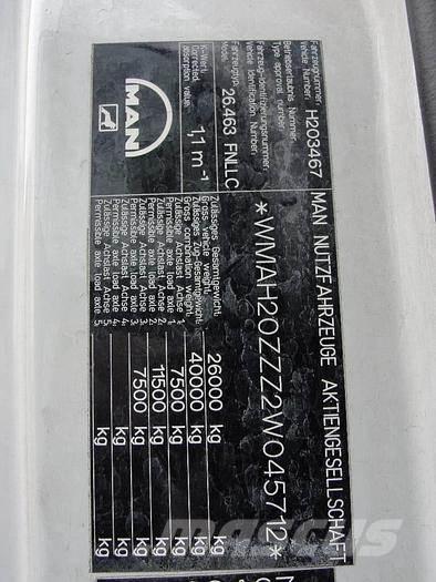 MAN 26.460 6X2 Citas piekabes