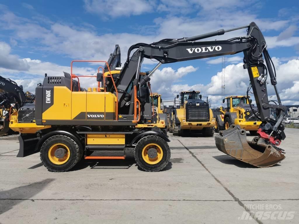 Volvo EW 160 E Ekskavatori uz riteņiem