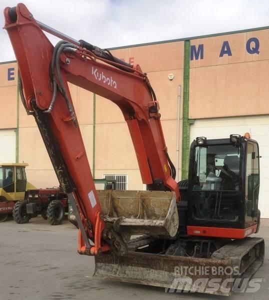 Kubota KX 080-4 Vidēja lieluma ekskavatori 7 t - 12 t