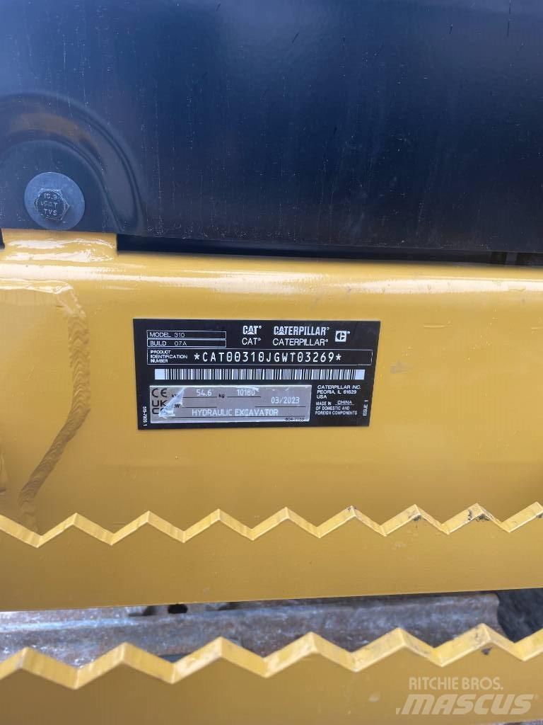 CAT 310 Kāpurķēžu ekskavatori