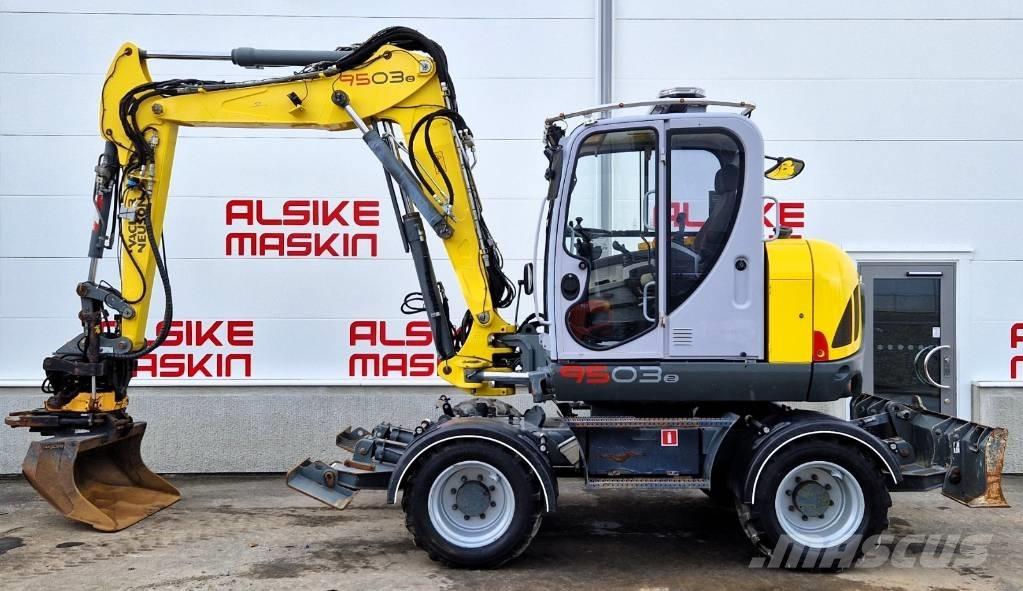 Wacker Neuson 9503 Ekskavatori uz riteņiem