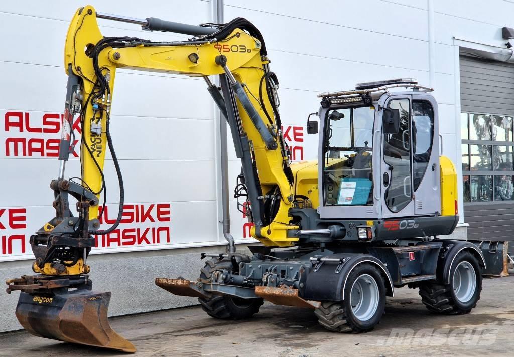 Wacker Neuson 9503 Ekskavatori uz riteņiem