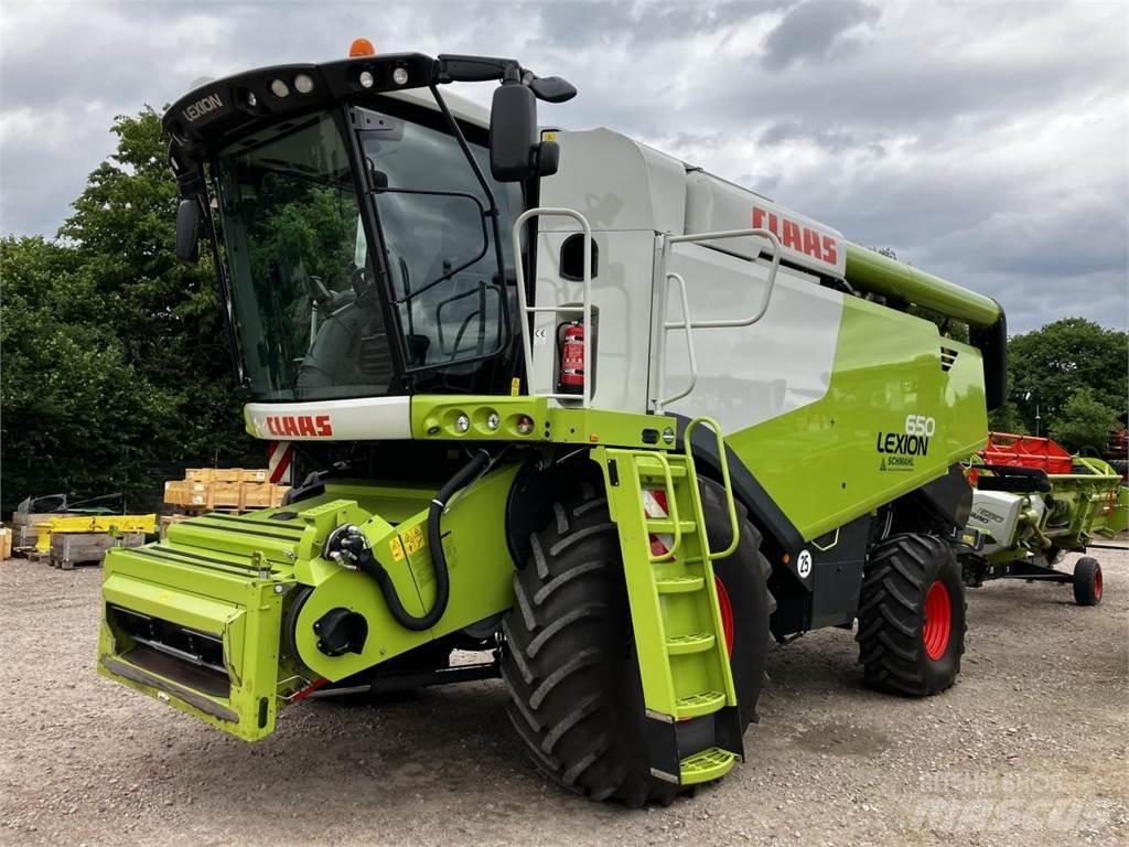 CLAAS Lexion 650 Ražas novākšanas kombaini