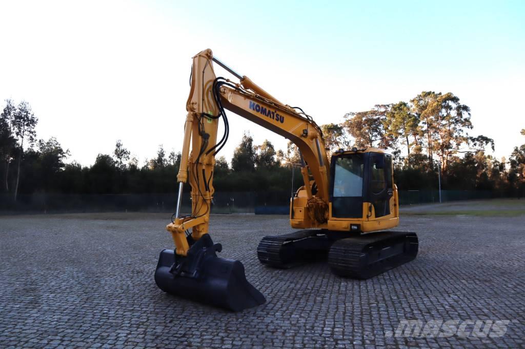 Komatsu PC138US-8 Kāpurķēžu ekskavatori