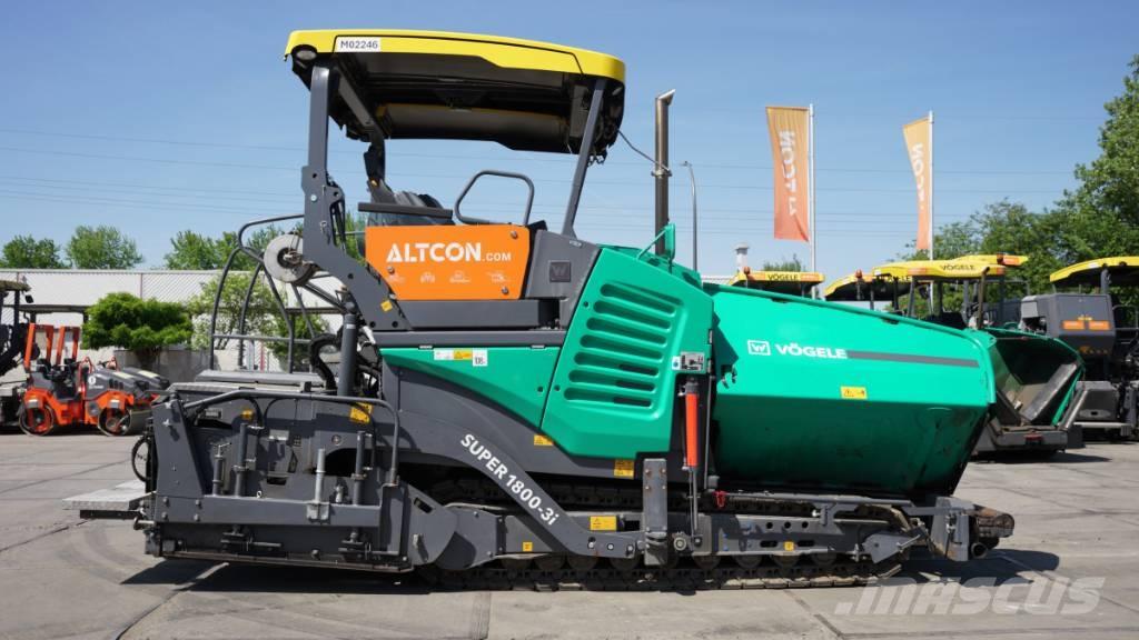 Vögele SUPER 1800-3I Asfalta klājēji