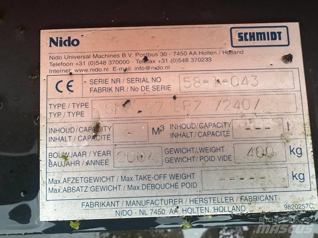 Nido SNK27 EPZ 240 Sniega naži un tīrītāji