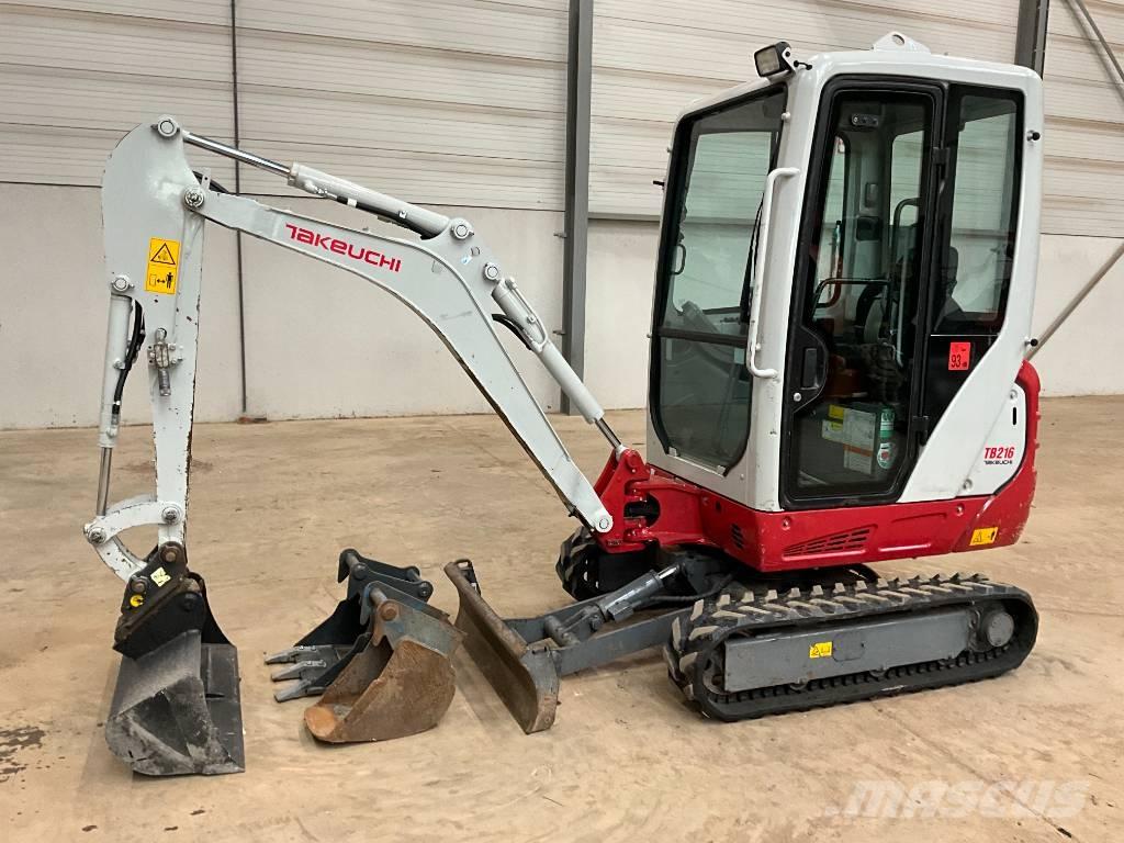 Takeuchi TB 216 Mini ekskavatori < 7 t