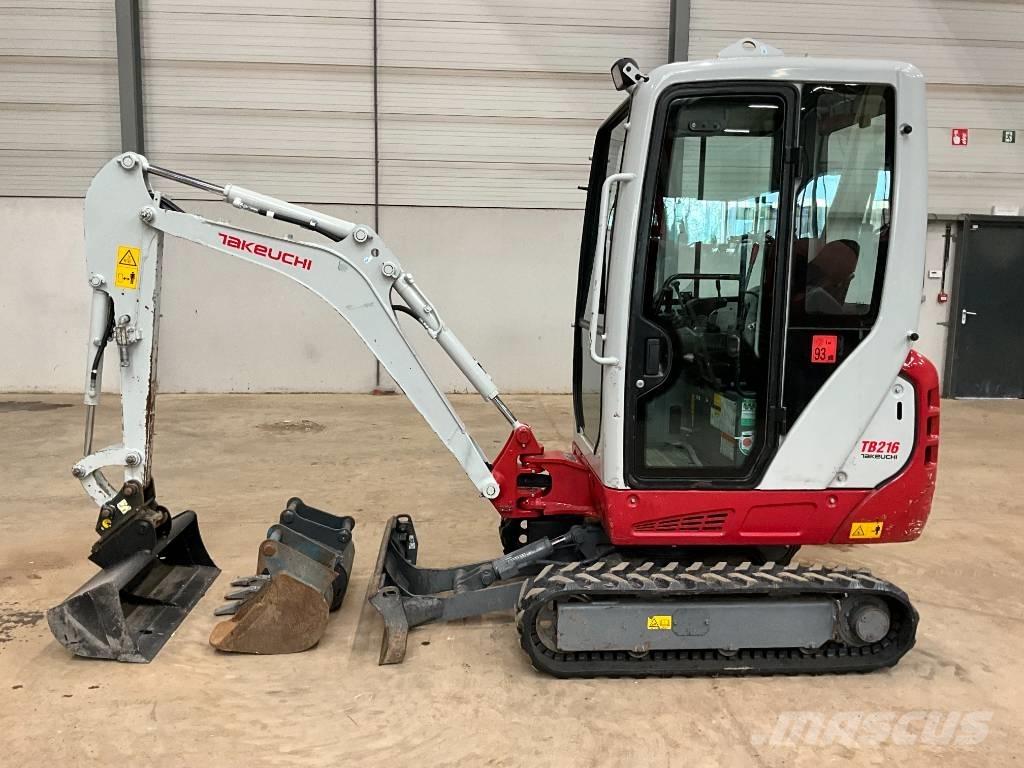 Takeuchi TB 216 Mini ekskavatori < 7 t