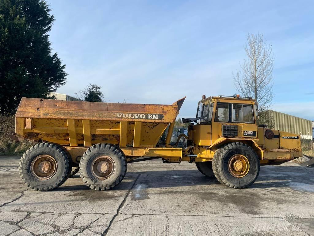 Volvo BM A 20 Artikulētie pašizgāzēji