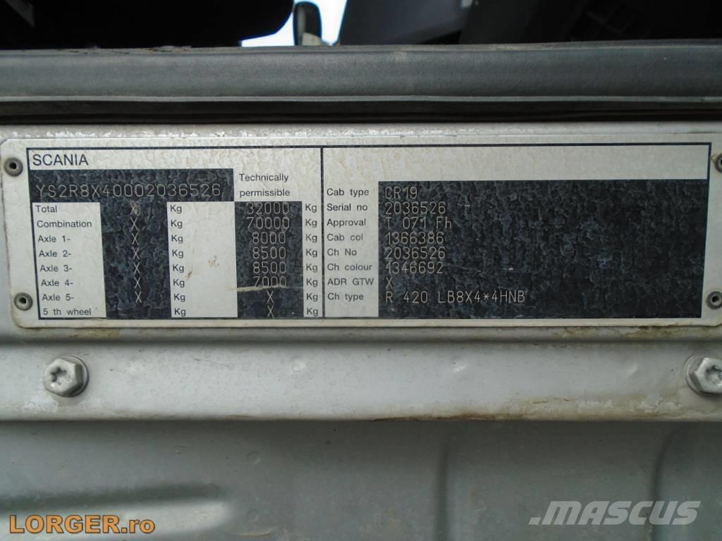 Scania R 420 Betonvedēji