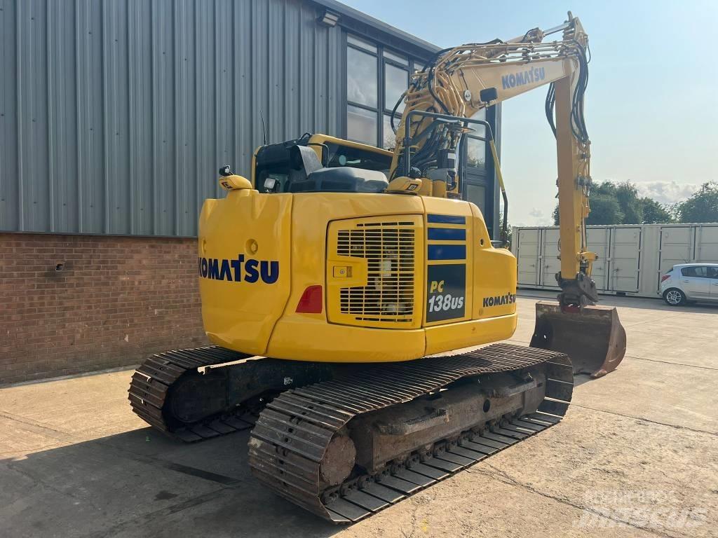 Komatsu PC138US-11 Kāpurķēžu ekskavatori