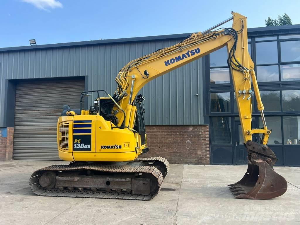 Komatsu PC138US-11 Kāpurķēžu ekskavatori