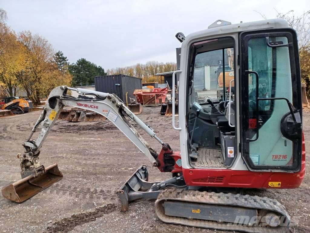 Takeuchi TB 216 Mini ekskavatori < 7 t