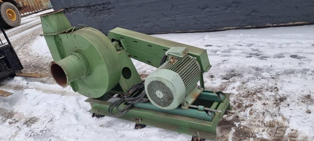  Siirtopuhallin 30 kW Atkritumu konveijeri